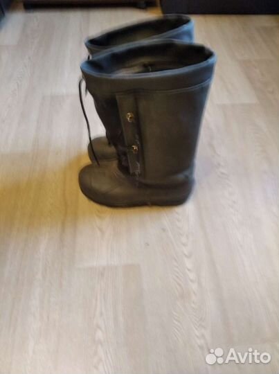 Сапоги резиновые мужские утепленные