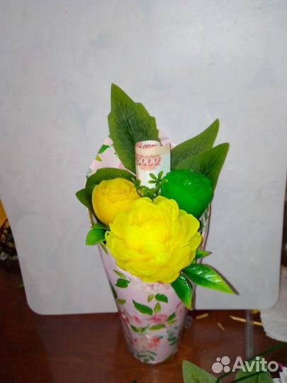 Мыльные букеты