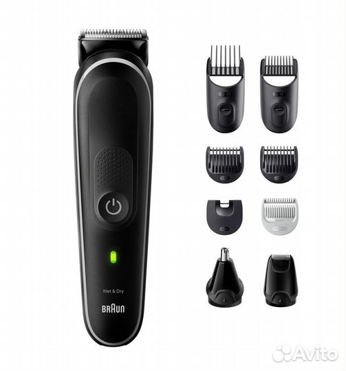 Триммер Braun MGK5420 Black Grey