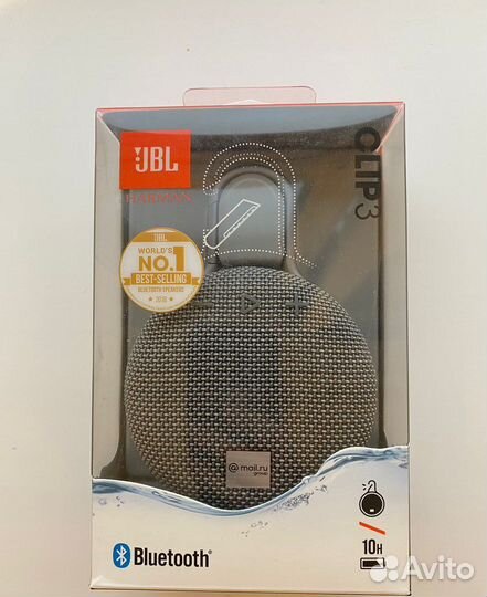 Портативная колонка JBL clip 3