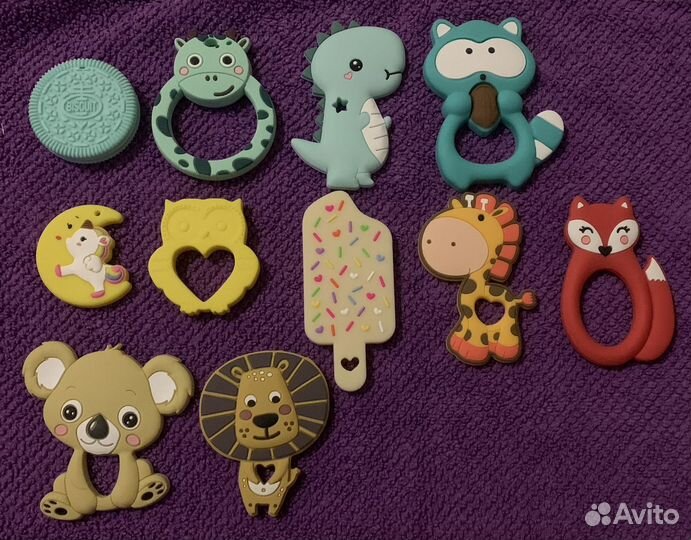 Силиконовые грызунки