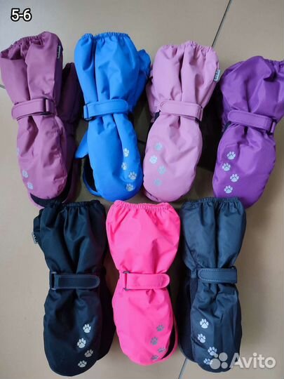 Варежки краги зимние новые детские