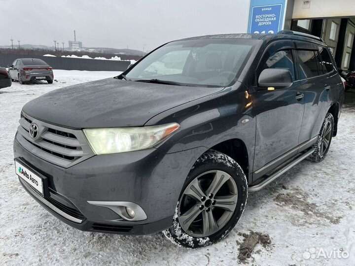 Toyota Highlander 3.5 AT, 2011, 185 000 км