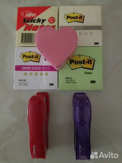 Степлер.Бумага д/Заметок.Анти'Степлер