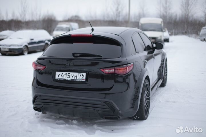 Заглушки на крышу для Infiniti fx/qx70