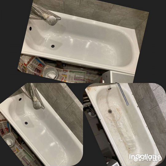 Реставрация ванн жидким акрилом