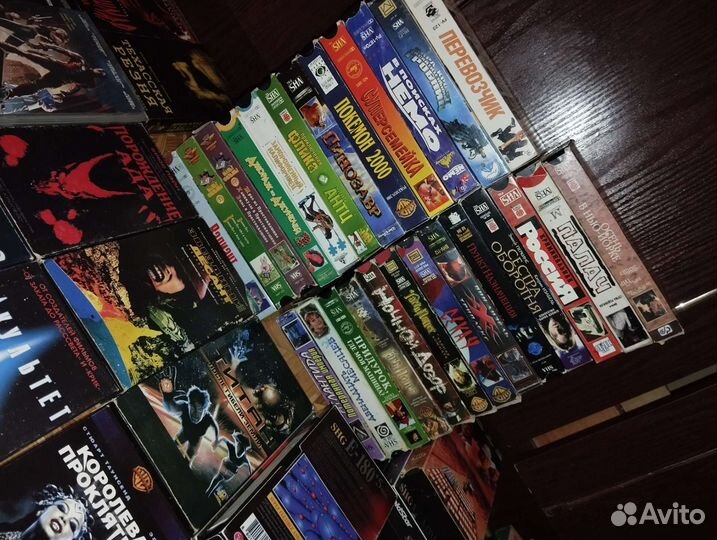 Кассеты vhs б/у