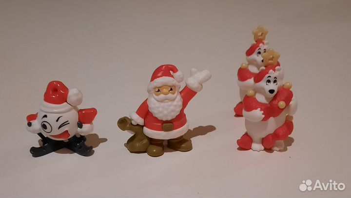 Фигурки из киндера и чуча чупса