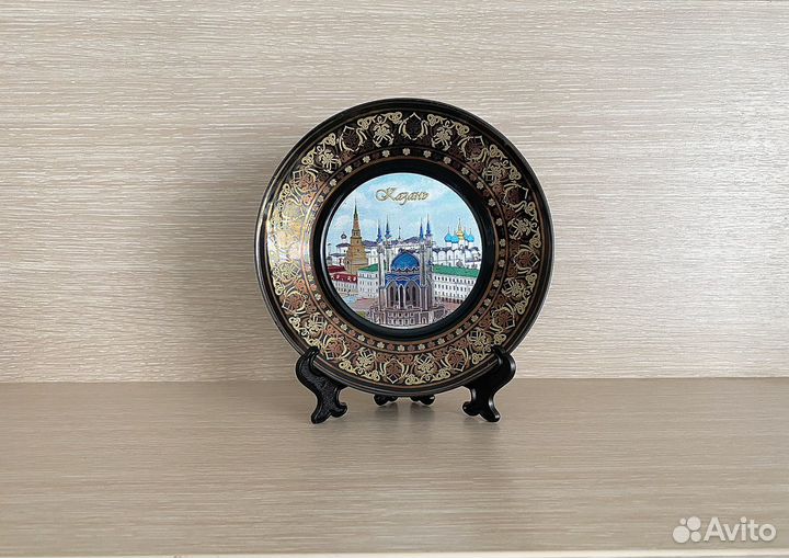 Новая декоративная тарелка сувенирная Казань