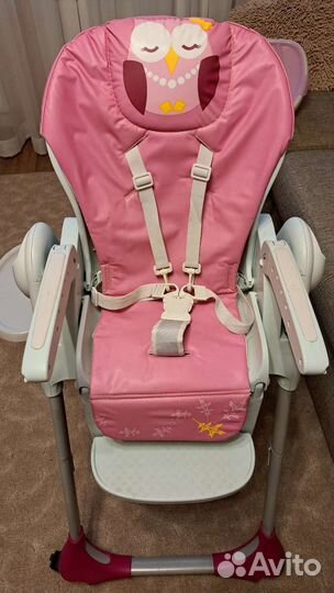 Стульчик для кормления chicco polly