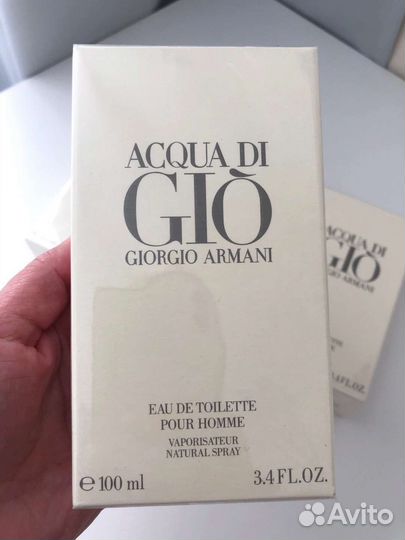 Мужская туалетная вода Giorgio Armani Acqua di Gio