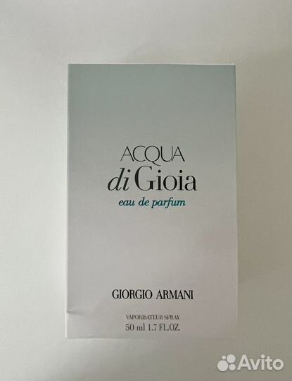 Парфюм Giorgio Armani Acqua di Gioia