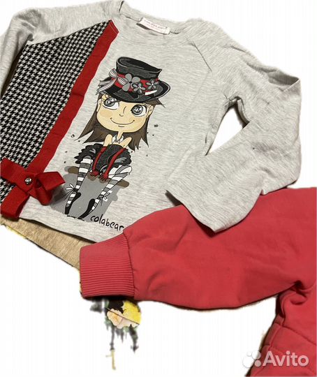 Вещи на девочку пакетом 86/92см