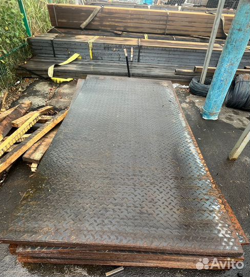 Лист 3х1250х2500 рифленый