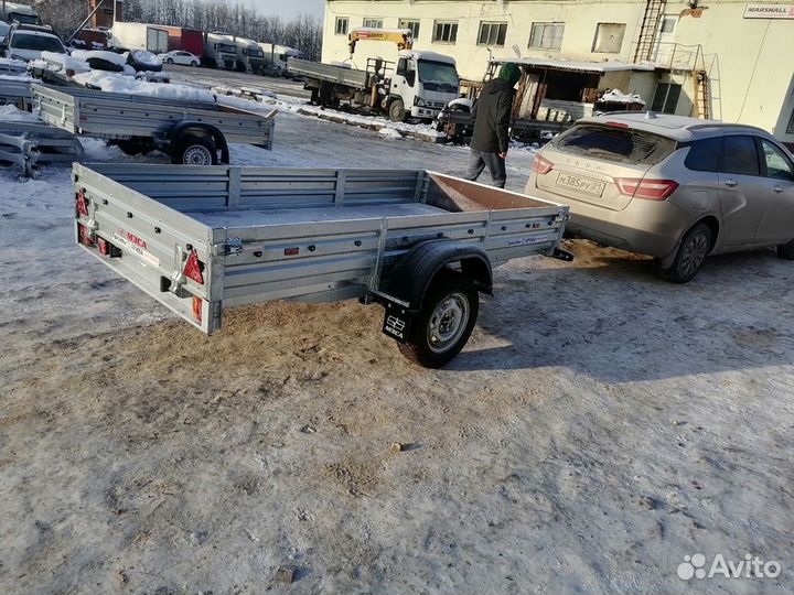 Прицеп для снегохода мзса 817717.022. Фаркопы