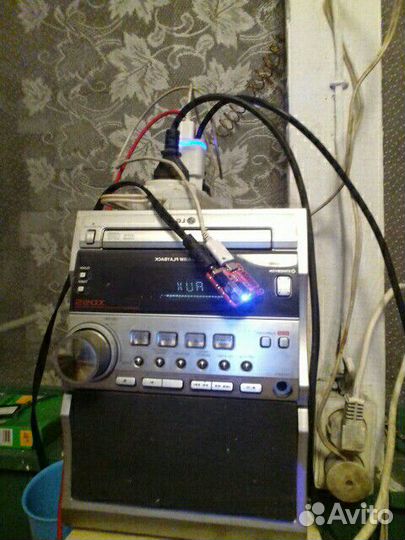 Bluetooth аудио модуль aux приемник адаптер