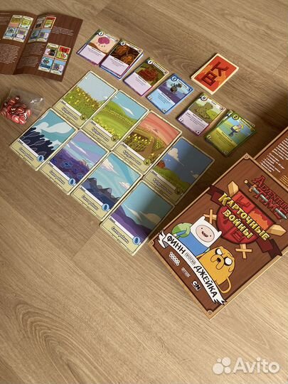 Настольная игра Время приключений Карточные войны