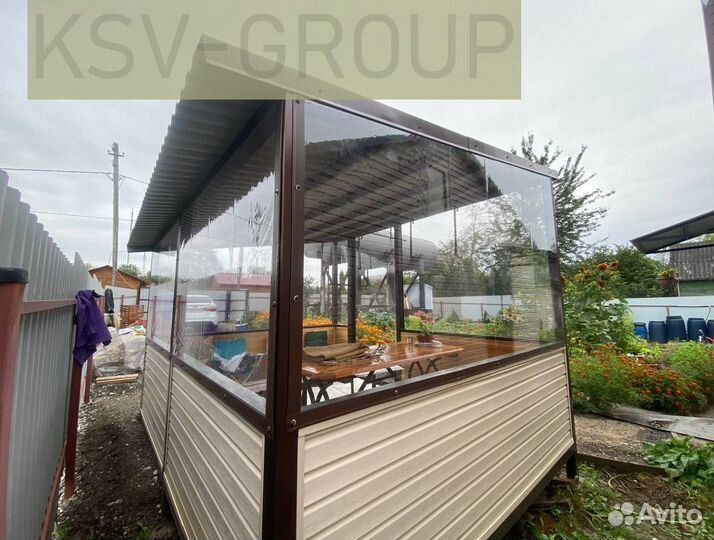 Мягкие окна под ключ