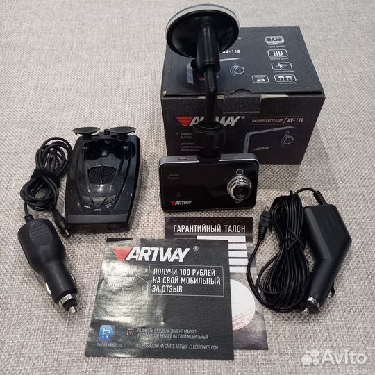 Видеорегистратор-artway и Антирадар-SHO-ME