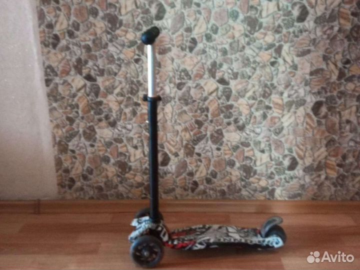 Самокат детский трехколесный складной