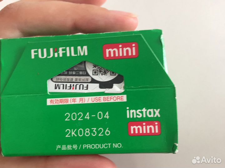 Картриджи instax mini 20снимков