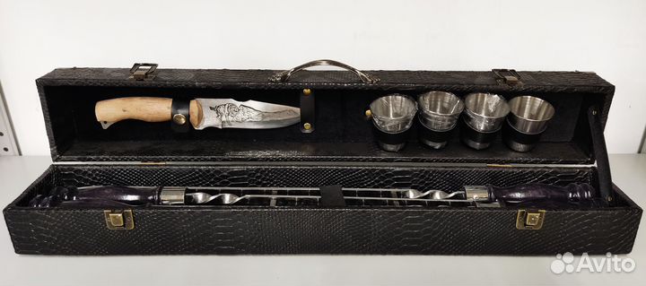 Набор шампуров в кейсе №1