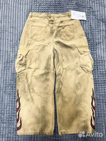 Джинсы широкие sk8 y2k jnco type