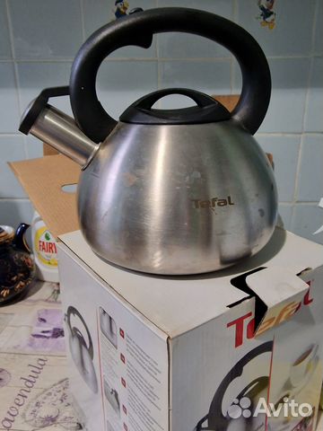 Чайник со свистком Tefal новый купить в Москве | Товары для дома и дачи ...