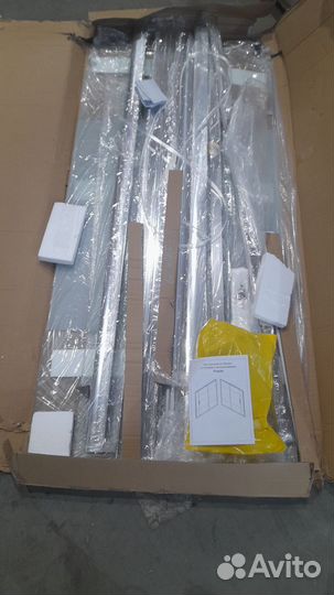 Шторка для ванны Aquanet Practic 1700 мм., хром, п