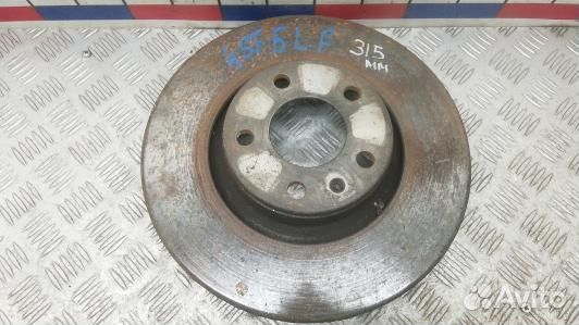 Диск тормозной передний audi A6 C6 (4ST05N601)