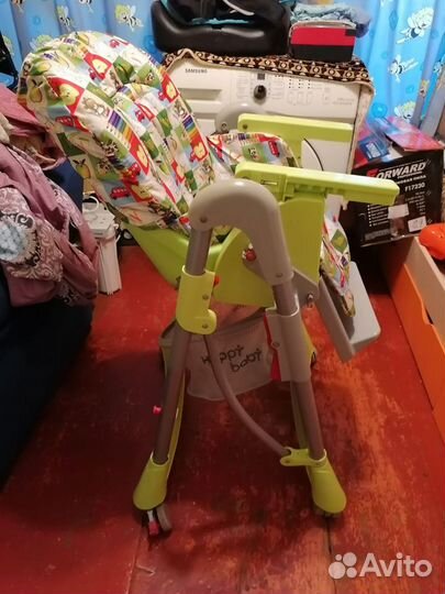 Стульчик для кормления happy baby