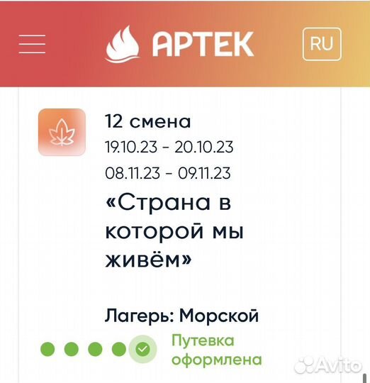 Получение путевки в мдц Артек