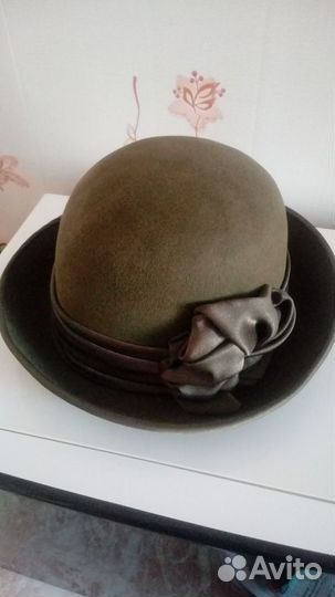 Шляпа фетровая женская