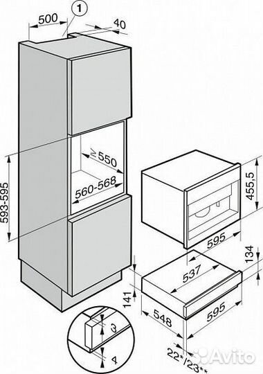 Подогреватель пищи miele ESW 7010 obsw черный обси