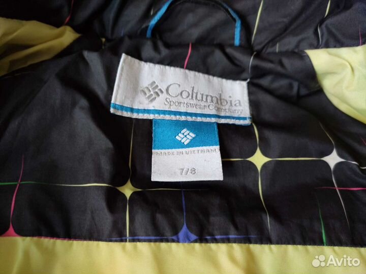 Пуховик Columbia - 7-9 лет