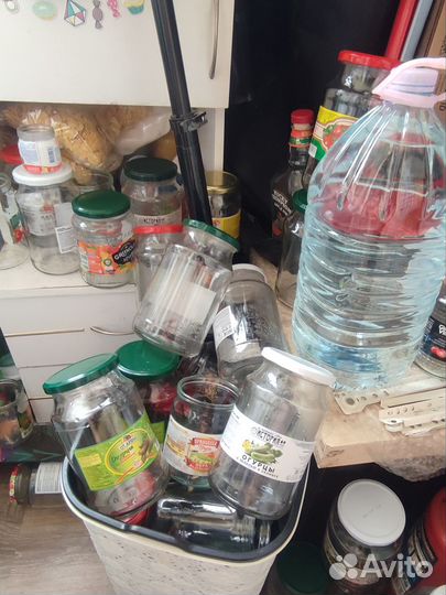 Банки стеклянные разные