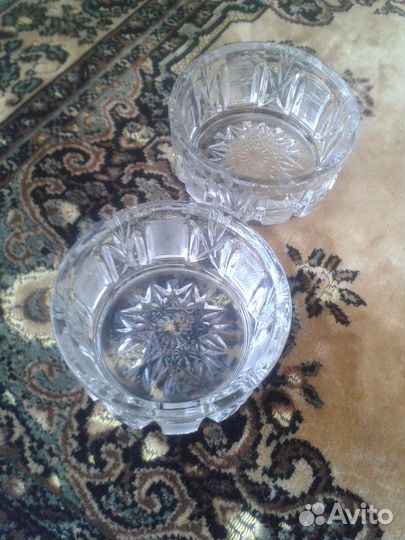 Салатницы. Хрусталь