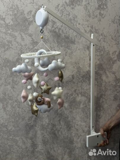 Мобиль на кроватку ручной работы