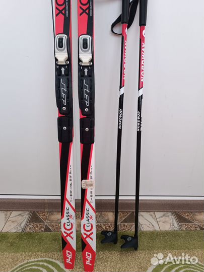 Лыжный комплект беговой Nordway classic NNN, 140см