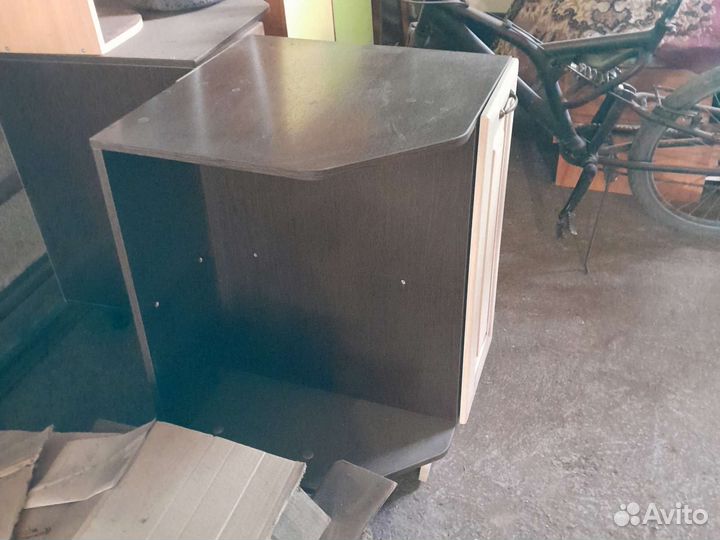 Тумба угловая правая