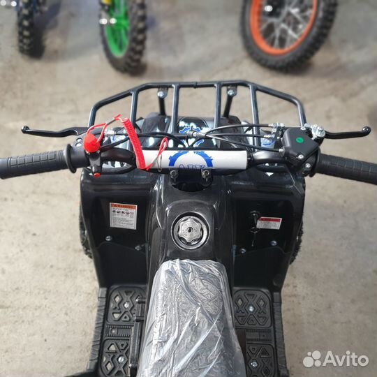 Квадроцикл ATV 49cc / 2Т (Ручной стартер) Чёрный