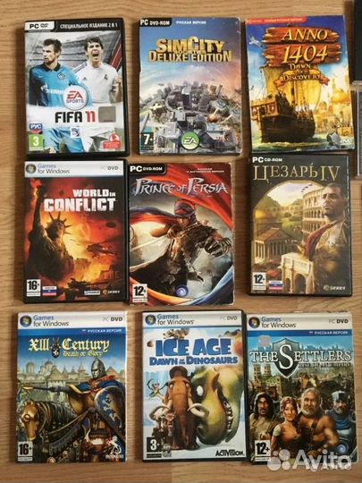 Игры для пк на дисках. Новодел