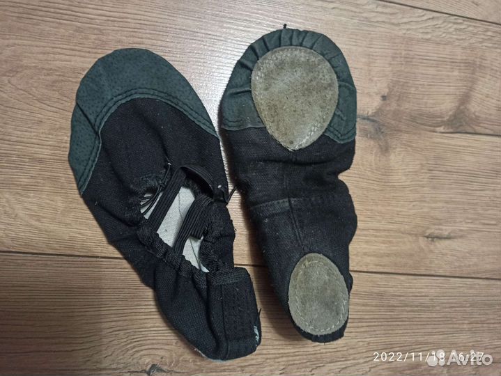 Купальник для гимнастики или для танцев и чешки