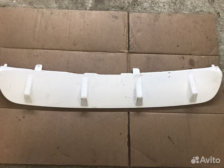 Юбка заднего бампера Porsche Panamera (5332)