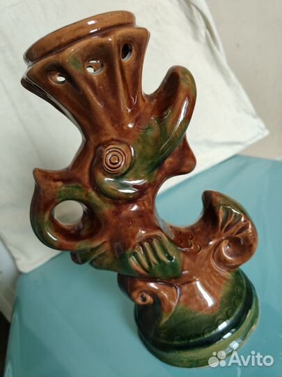 Ваза-кувшин Рыба СССР