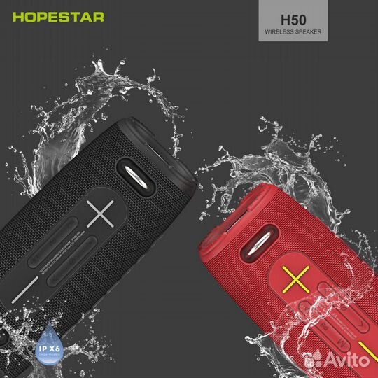 Портативная колонка hopestar H50 16W black