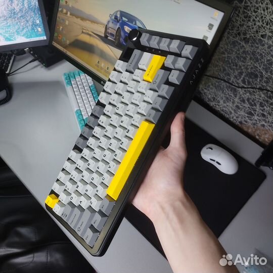 Магнитная клавиатура ajazz AK820 MAX после обзора