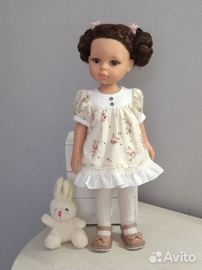 Одежда для кукол паола рейна. Летнее платье бронь