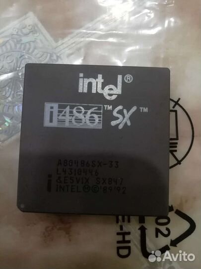 Процессор intel I486SX