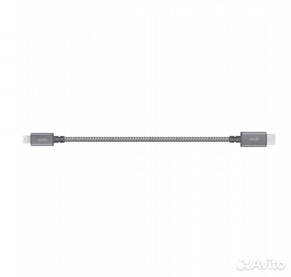 Кабель Lightning to USB-C 25 см Moshi кевлар